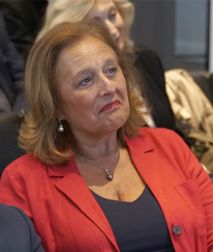 Photo de Brigitte Roux, adjointe au directeur de la Fondation CNRS